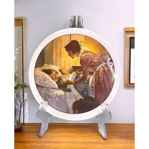 Norman Rockwell Mothers Day Collectors Plate - A Mothers Love - 1976